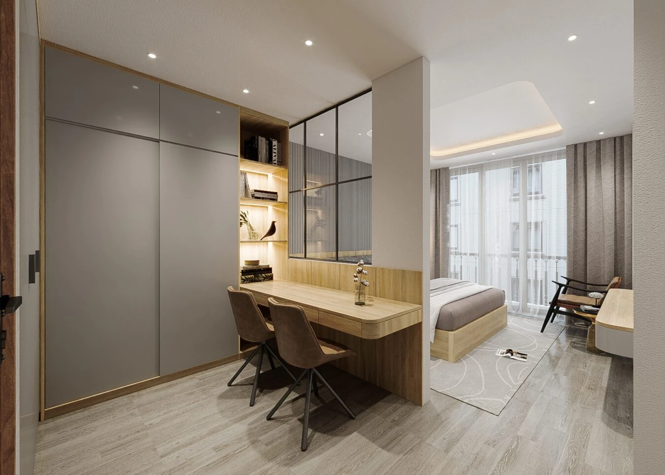 SketchUp Free Interior House Modern Vray SketchUp Model Free Download ID 212000125 (To Dung)