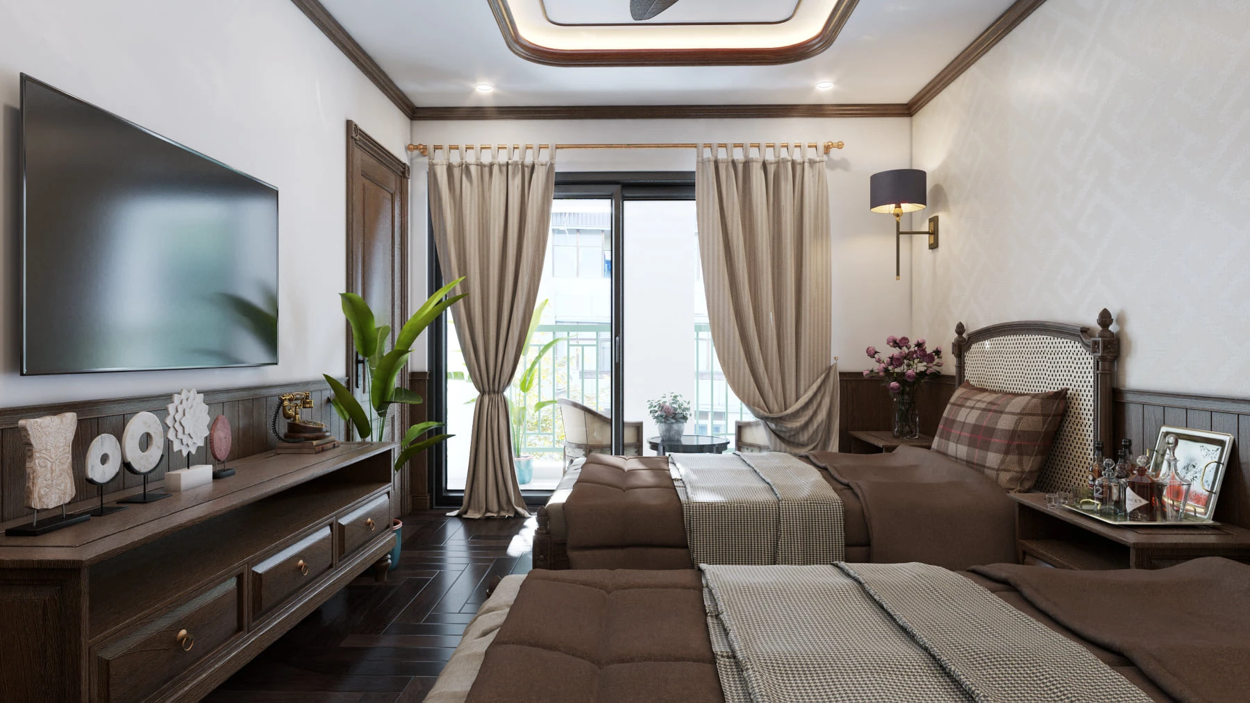 Interior House SketchUp Model Download Modern Free ID 212000103 (Gia Khanh)