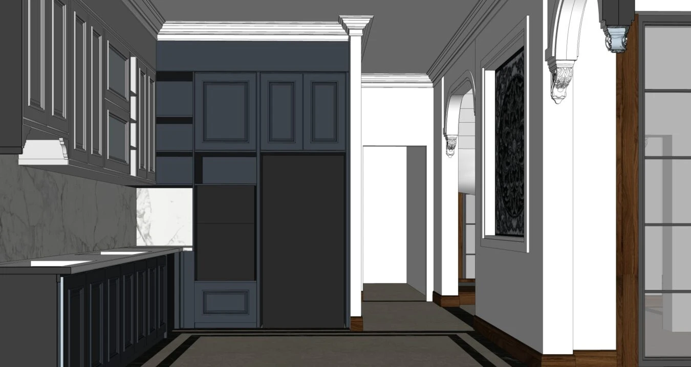 SketchUp Free Kitchen Download SketchUp Models Modern Free ID 102000057 (Do Duc Minh)