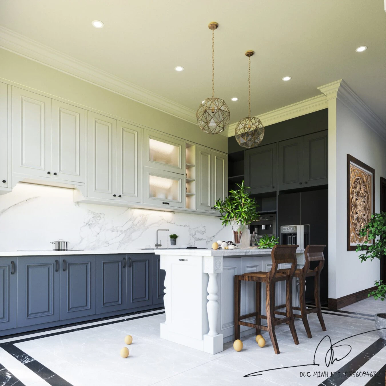 SketchUp Free Kitchen Download SketchUp Models Modern Free ID 102000057 (Do Duc Minh)