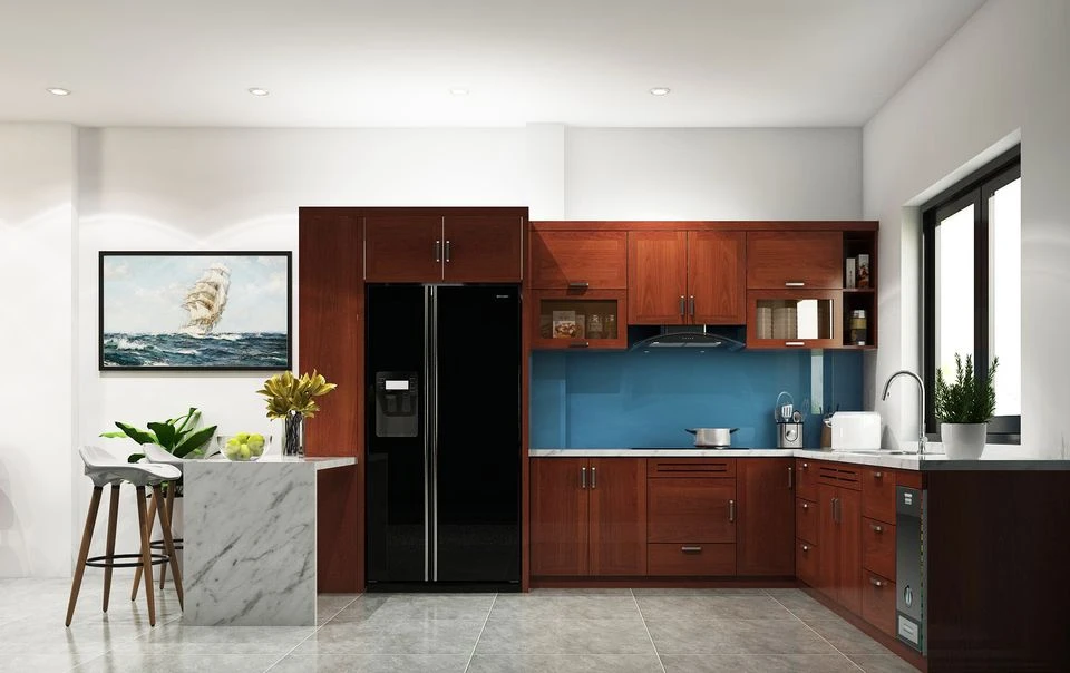 Kitchen Modern Free Download SketchUp Models ID 102000048 (Thich Thieu Thuong)