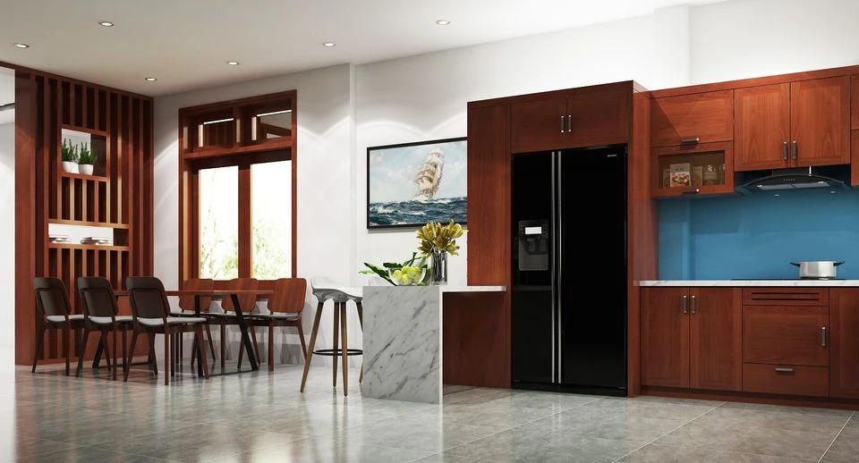 Kitchen Modern Free Download SketchUp Models ID 102000048 (Thich Thieu Thuong)