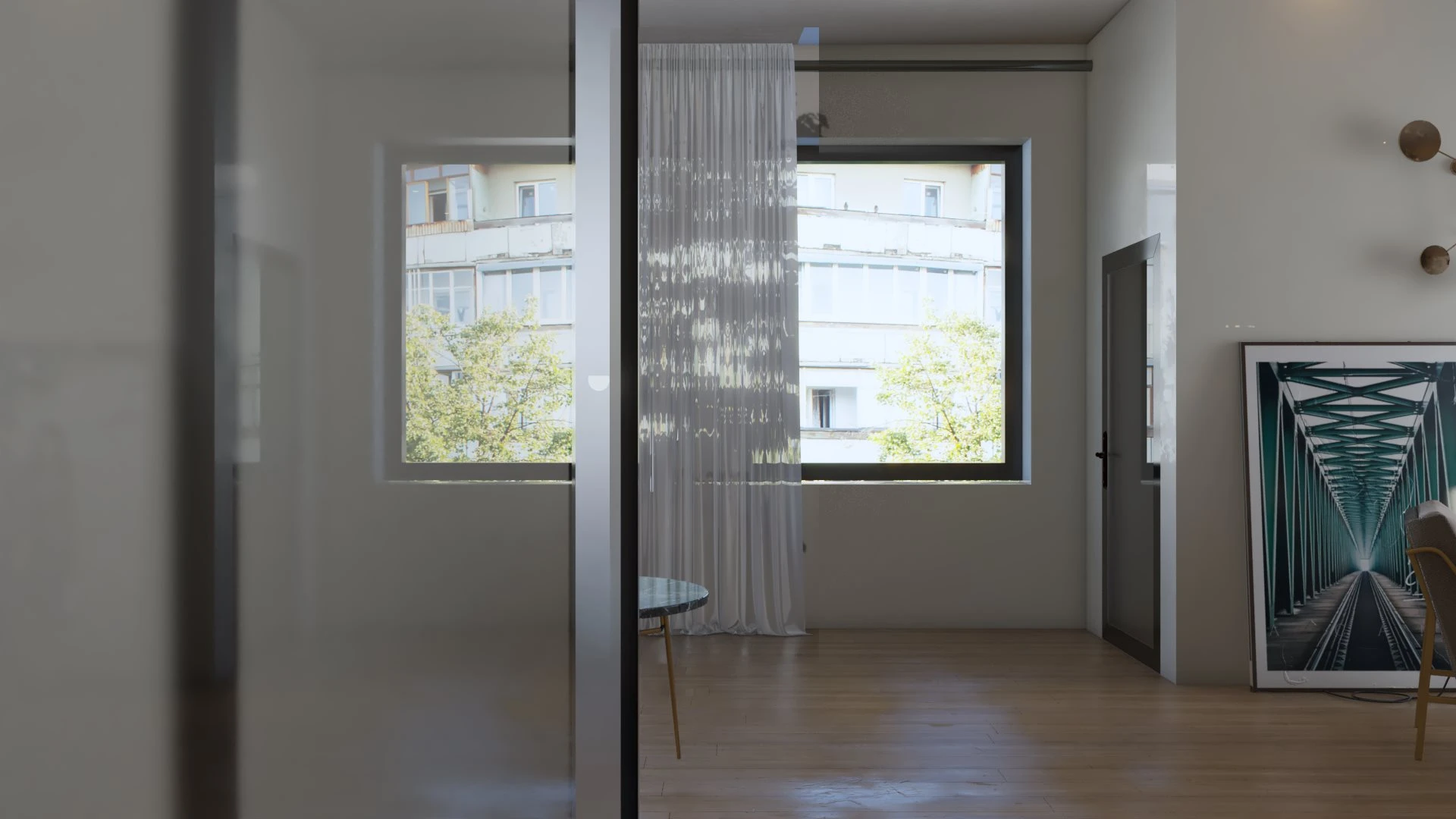 Living Room And Dining Room Enscape Model Free Download Modern ID 218000083 (KT Nha Dep)