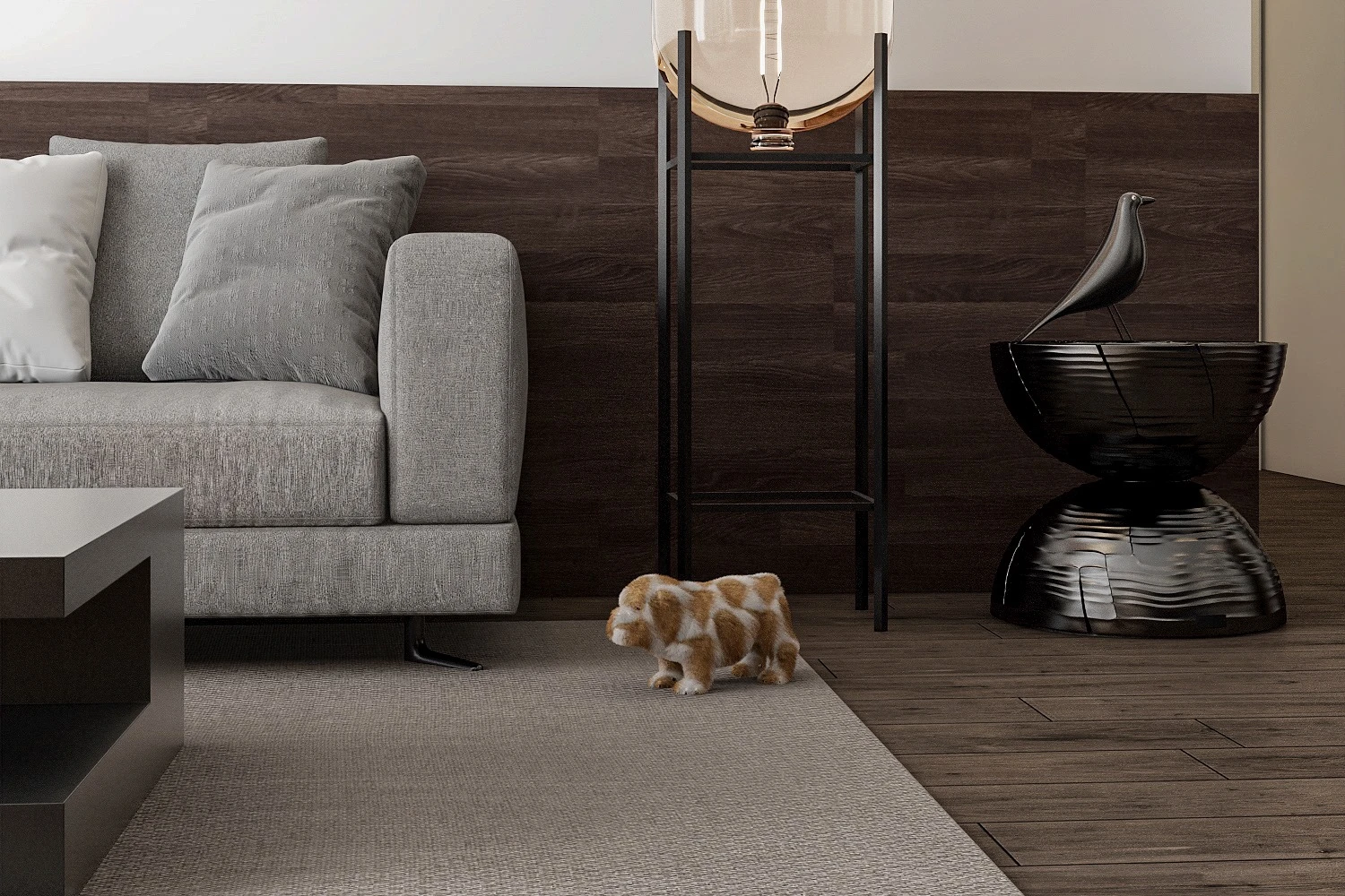 Living Room And Dining Room Enscape Model Free Download Vray Modern ID 218000053 (Quoc Vi Phan Phan)