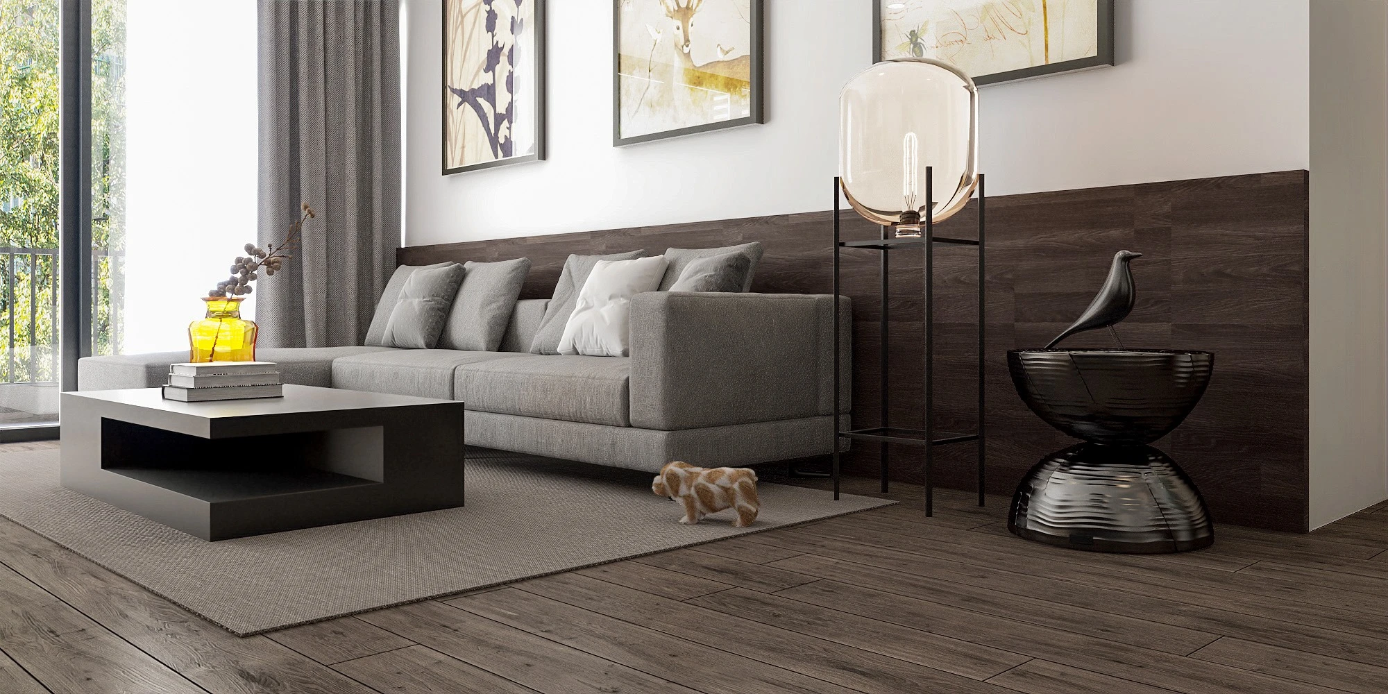 Living Room And Dining Room Enscape Model Free Download Vray Modern ID 218000053 (Quoc Vi Phan Phan)