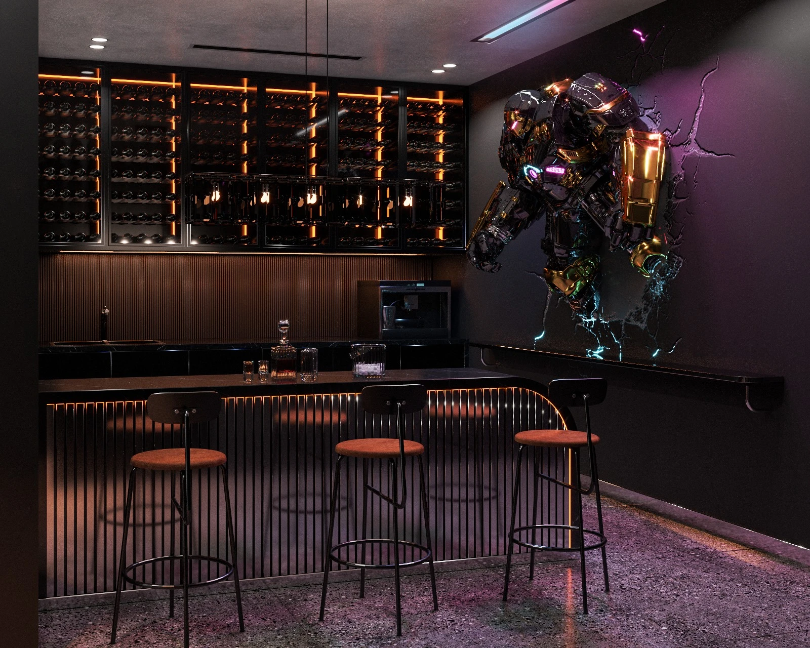 Living Room And Dining Room Free Sketchup Models Download Modern ID 218000096 (Le Tuan Luc)