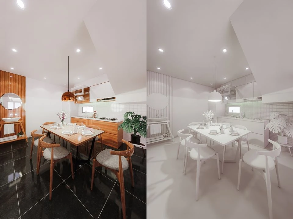 SketchUp Free Living Room And Dining Room Free Sketchup Models Modern Download ID 218000030 (Nam Long)