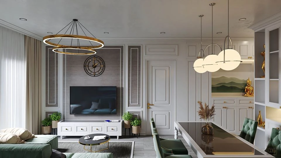 Living Room And Dining Room Free Sketchup Scene Modern Download ID 218000035 (Xuan Khanh)