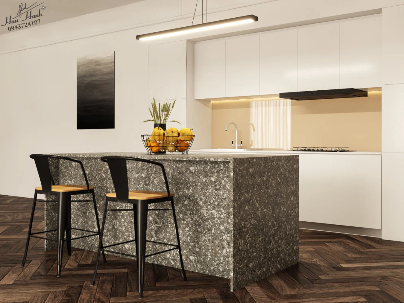 Living Room And Dining Room Modern Free Sketchup Scene Download ID 218000105 (Pun Huu)