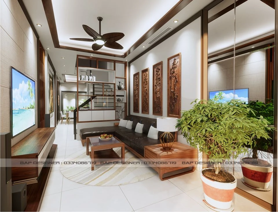 Living Room And Dining Room Modern Sketchup Scene Free Download ID 218000039 (Bap Jang Bo)