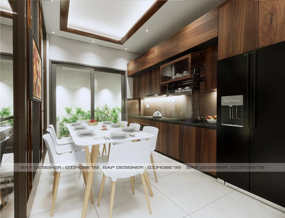 Living Room And Dining Room Modern Sketchup Scene Free Download ID 218000039 (Bap Jang Bo)