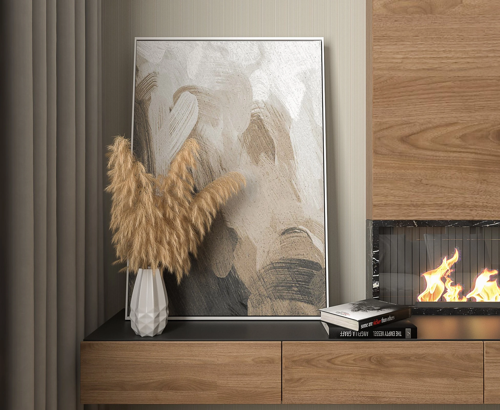 Living Room And Dining Room Modern Sketchup Scene Free Download ID 218000099 (Cao Van Le)