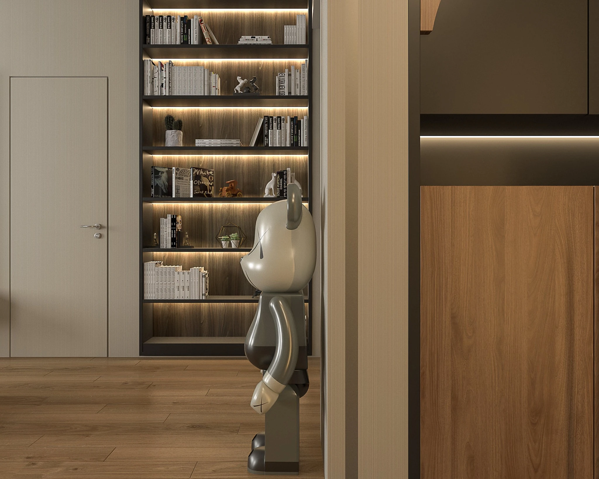 Living Room And Dining Room Modern Sketchup Scene Free Download ID 218000099 (Cao Van Le)