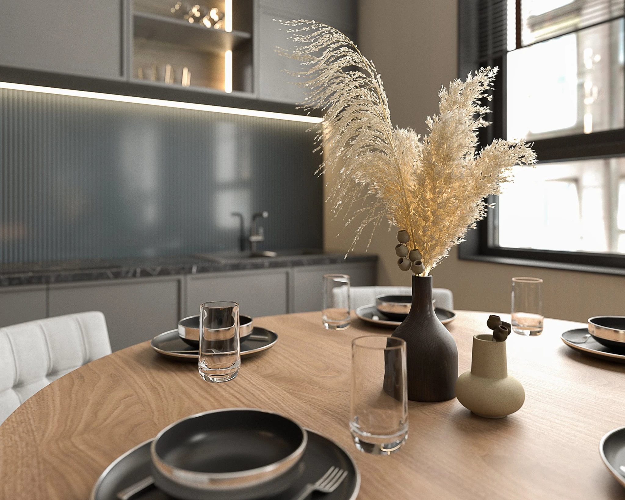 Living Room And Dining Room Modern Sketchup Scene Free Download ID 218000099 (Cao Van Le)