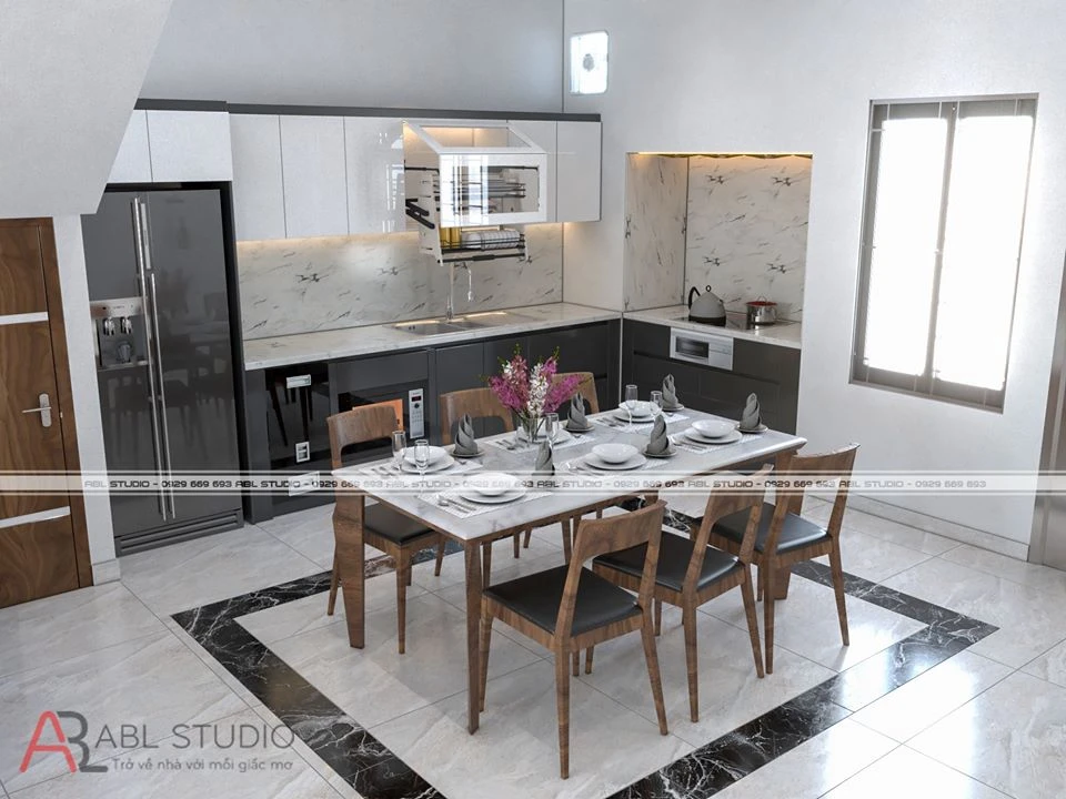 Living Room And Dining Room Modern Vray Enscape Model Free Download ID 218000033 (Dang Quang Bach)