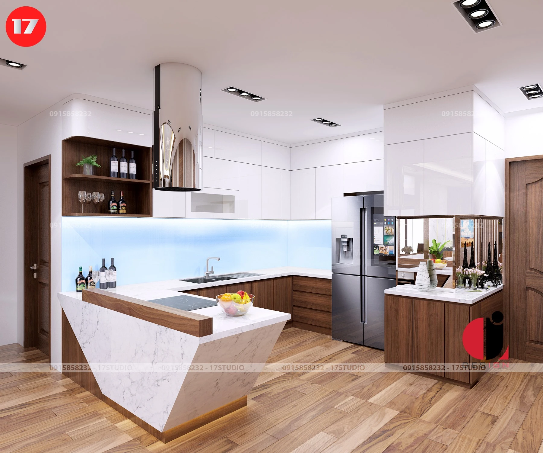 Living Room And Dining Room Modern Vray Sketchup Model Free Download ID 218000051 (Dao Van Yen)