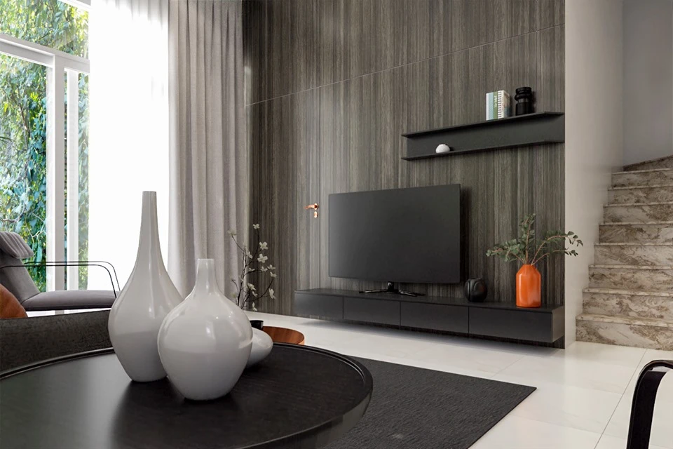 SketchUp Free Living Room And Dining Room Modern Vray Sketchup Scene Free Download ID 218000009 (Quoc Vi Phan Phan)