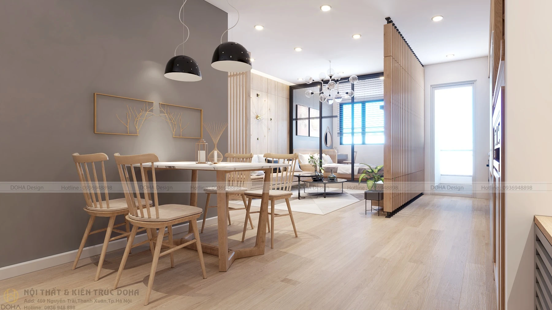 Living Room And Dining Room Modern Vray Sketchup Scene Free Download ID 218000069 (TD Arc)