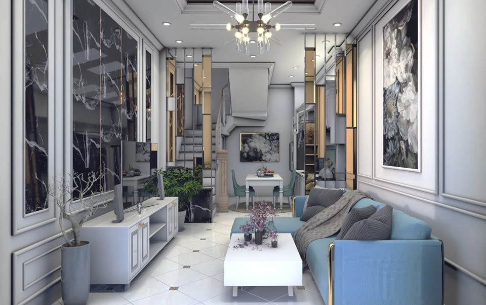 SketchUp Free Living Room And Dining Room Sketchup 3D Models Free Download Modern ID 218000018 (Lee Min Dung)