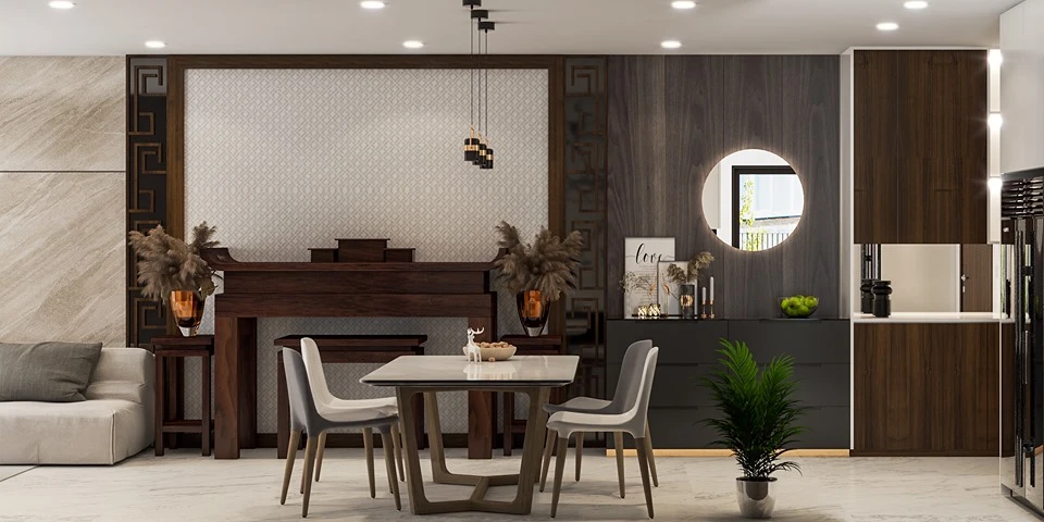 SketchUp Free Living Room And Dining Room Sketchup Free Model Modern Download ID 218000012 (Quoc Vy Phan Phan)