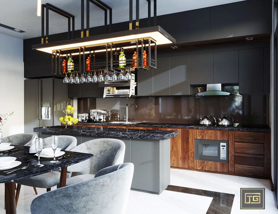 Living Room And Dining Room Sketchup Scene Download Modern Free ID 218000024 (Xuan Khanh)