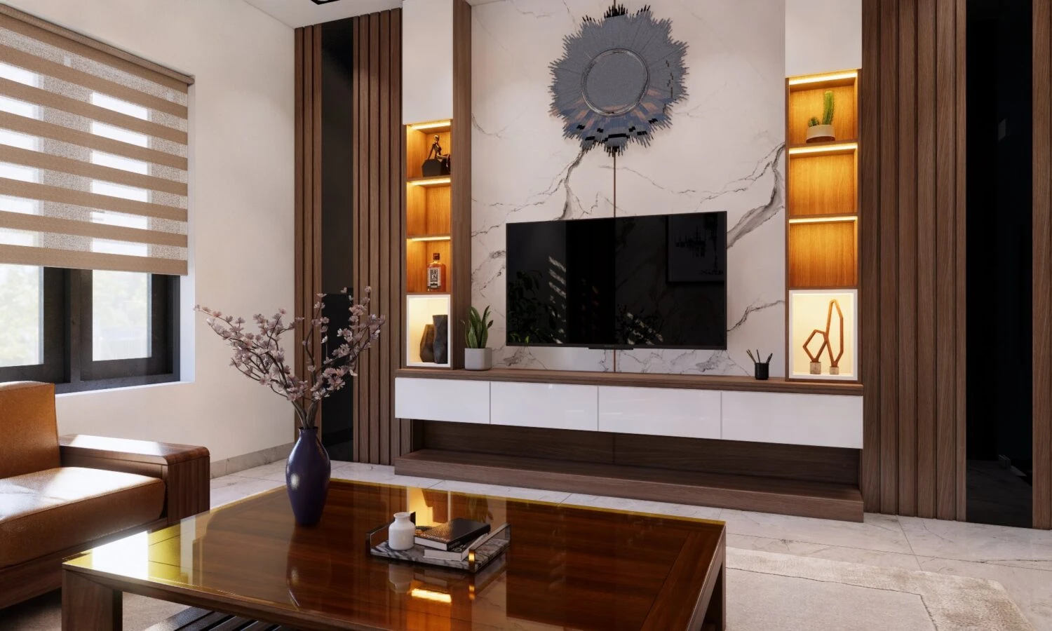 Living Room - Dining Room Modern Enscape SketchUp Model Download Free ID 218000149 (Nguyen Tuan Viet)