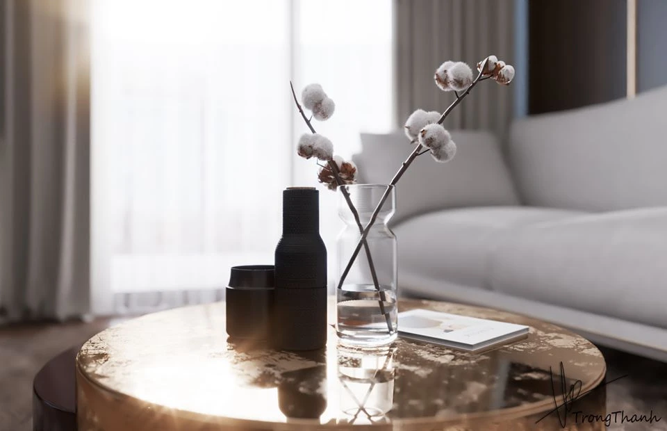 Living Room - Dining Room Modern SketchUp Model Free Download ID 218000113 (Trong Thanh)