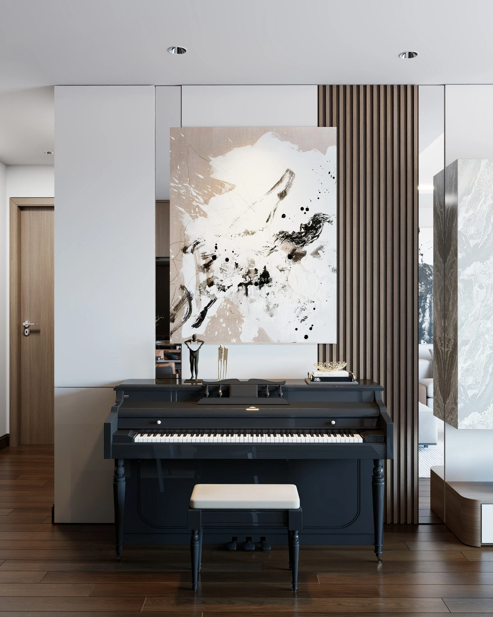 SketchUp Free Living Room - Dining Room Modern Vantage SketchUp Model Download Free ID 218000209 (Hung Duong Do)