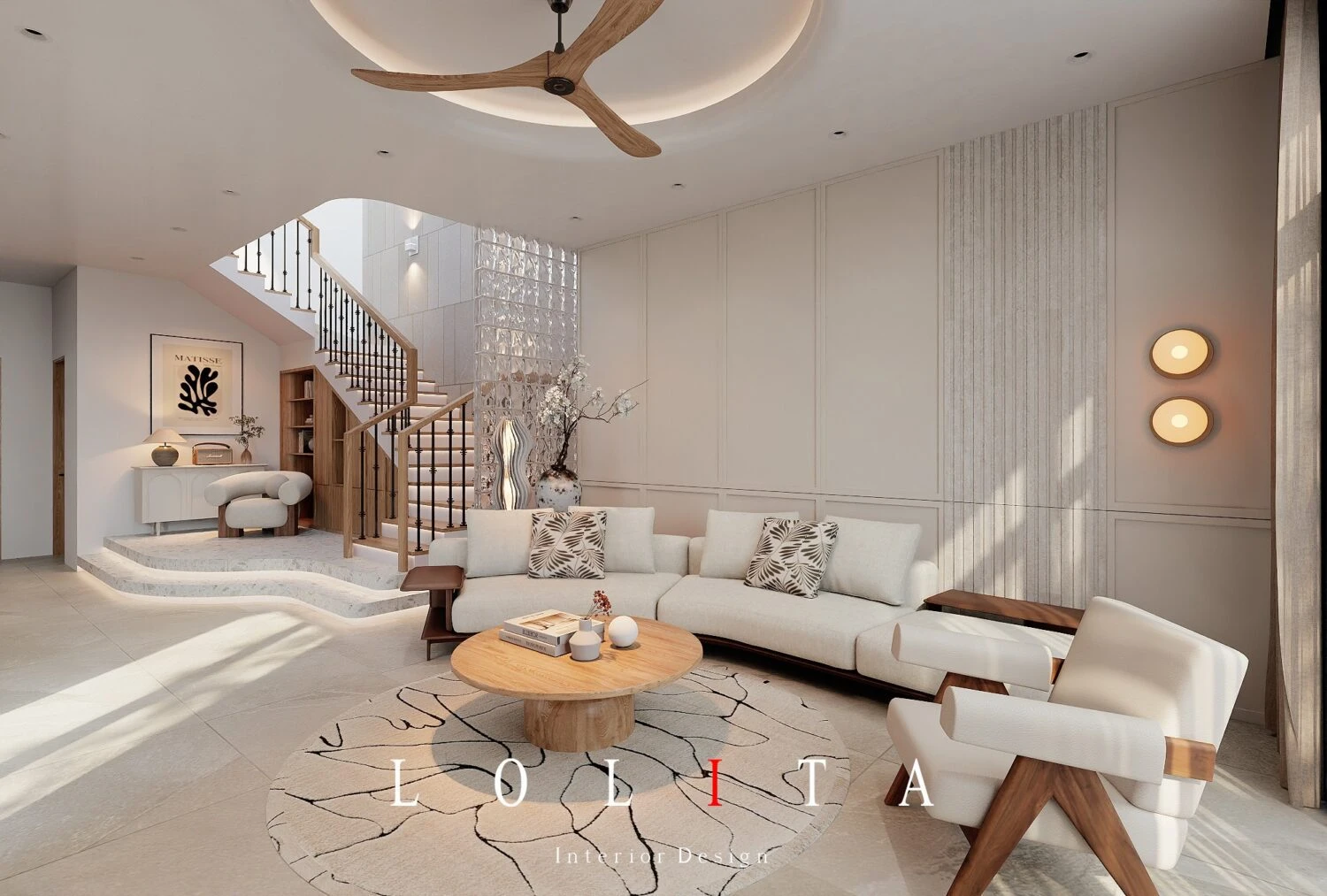 Living Room - Dining Room Modern Vantage SketchUp Model Free Download ID 218000203 (Thanh Cong)