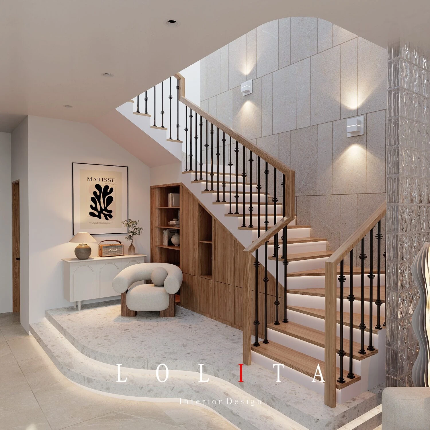 Living Room - Dining Room Modern Vantage SketchUp Model Free Download ID 218000203 (Thanh Cong)