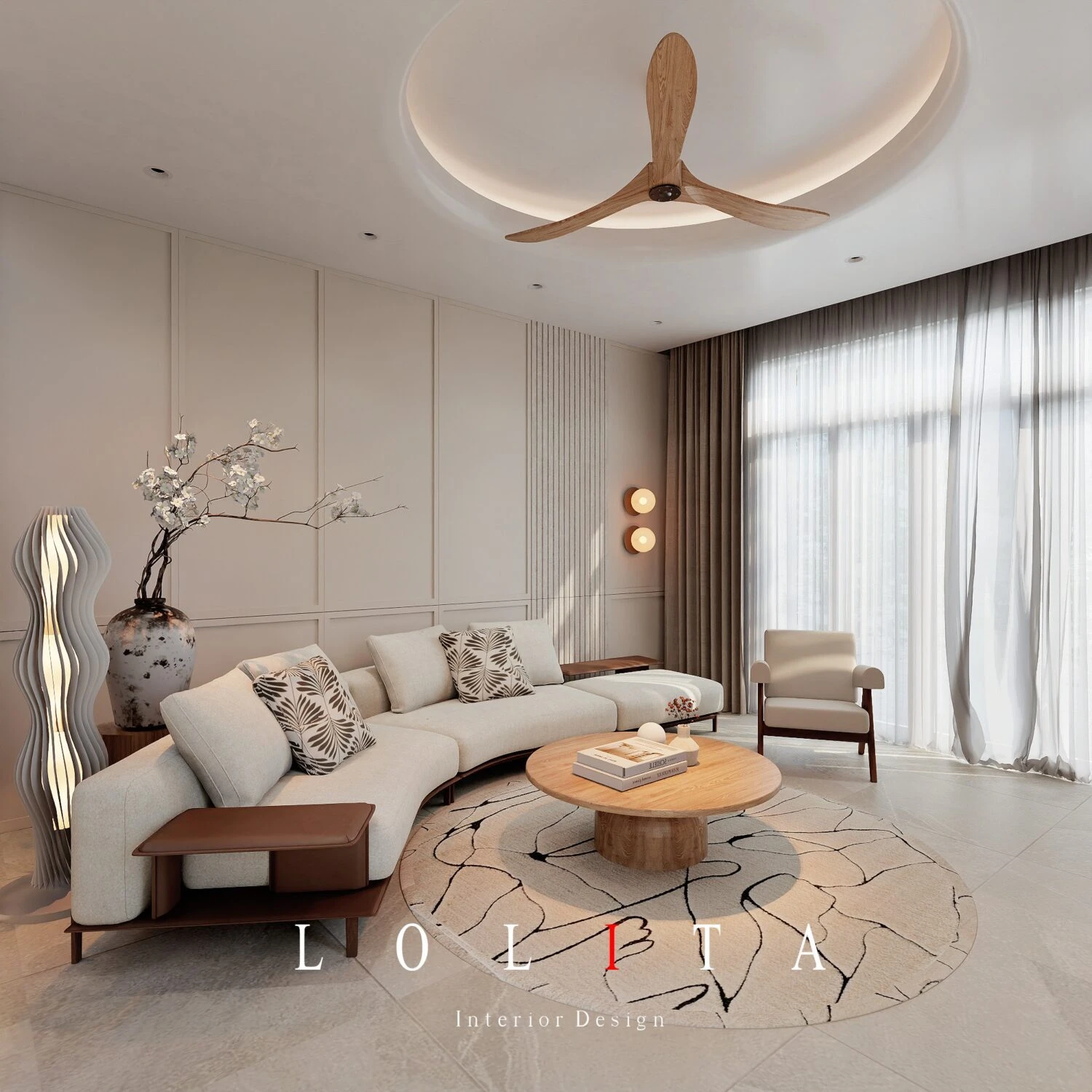 Living Room - Dining Room Modern Vantage SketchUp Model Free Download ID 218000203 (Thanh Cong)