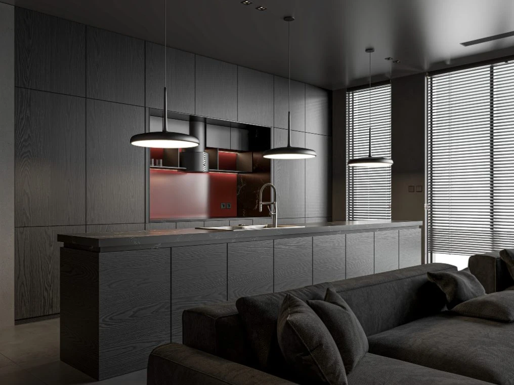 Living Room - Dining Room Modern Vray Free Download SketchUp Models ID 218000227 (Thanh Trung)