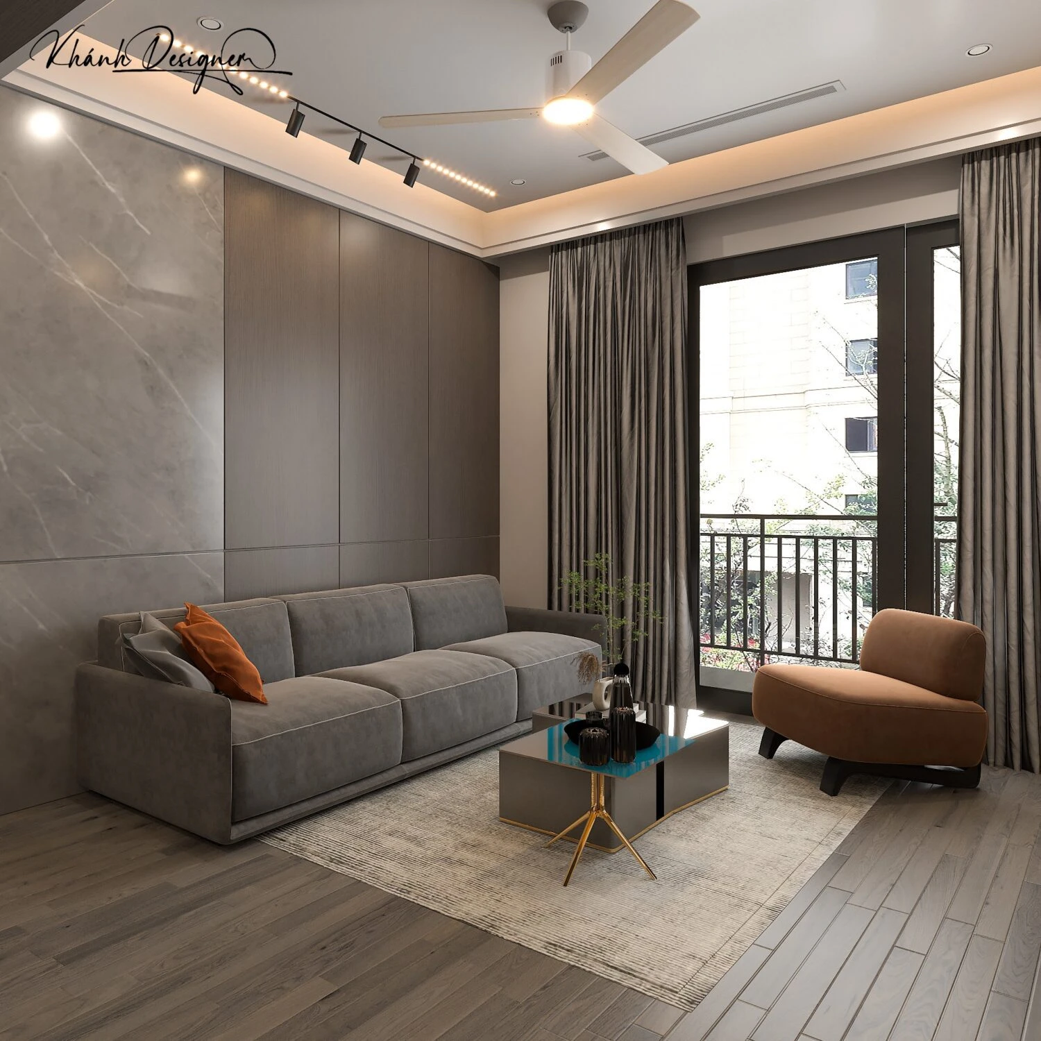 SketchUp Free Living Room - Dining Room Modern Vray SketchUp Model Free Download ID 218000161 (Quoc Khanh)