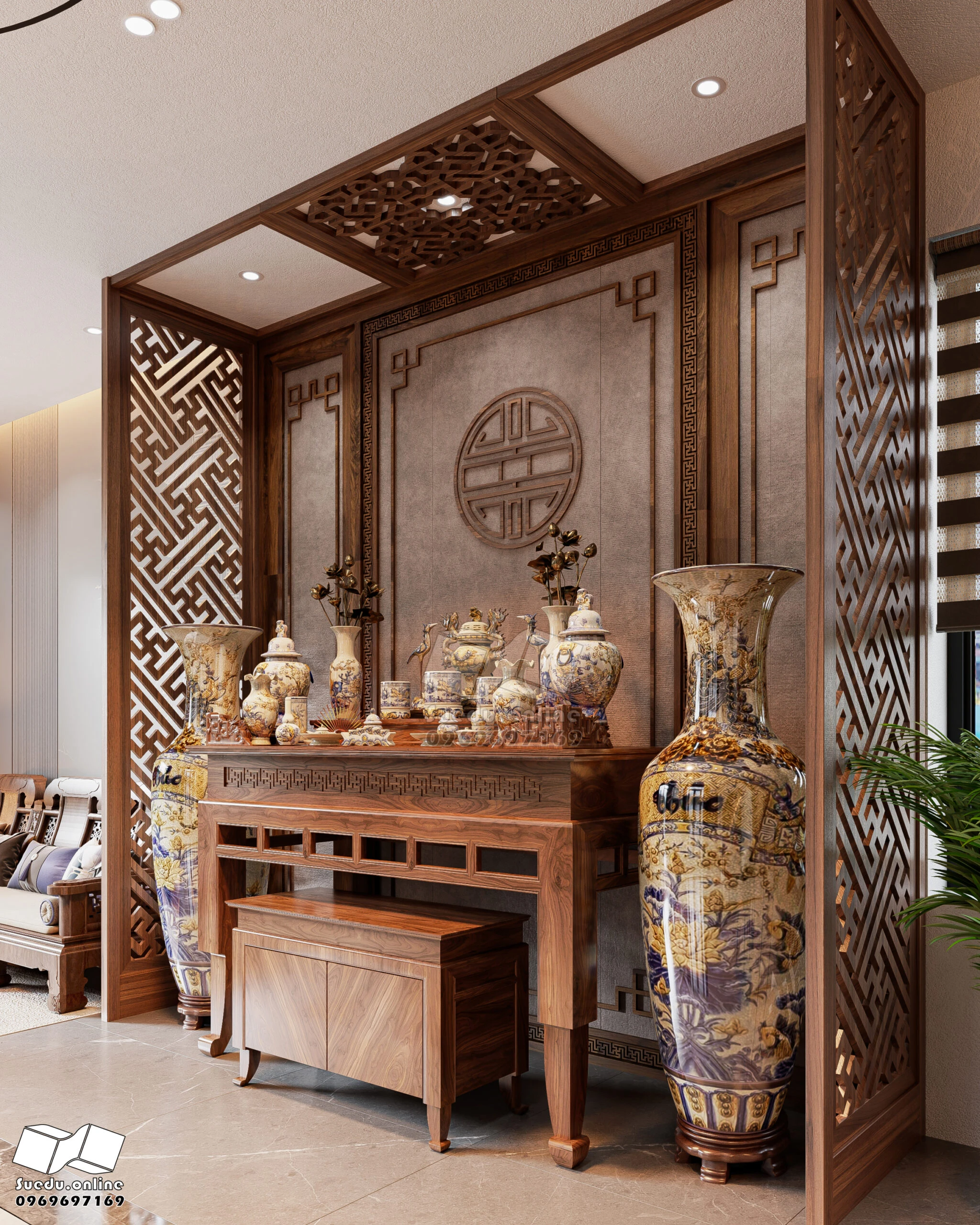 Living Room - Dining Room SketchUp Model Download Vantage Modern Free ID 218000229 (Phan Thuc)