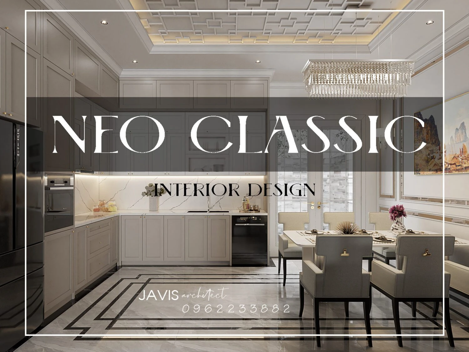 Living Room - Dining Room SketchUp Model Free Download Enscape Modern ID 218000193 (Hoang Thang)