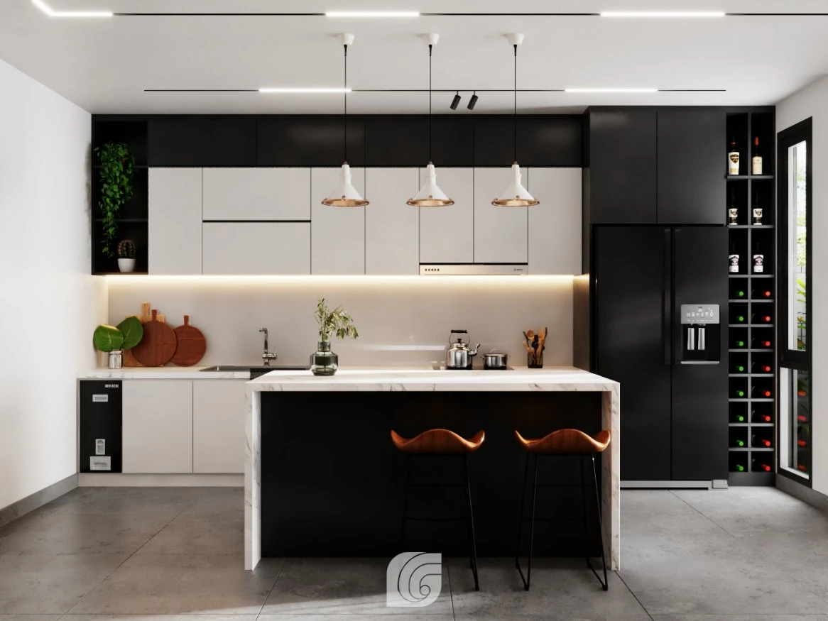 SketchUp Free Living Room - Dining Room SketchUp Model Free Vray Modern Download ID 218000121 (Thuy Lee)