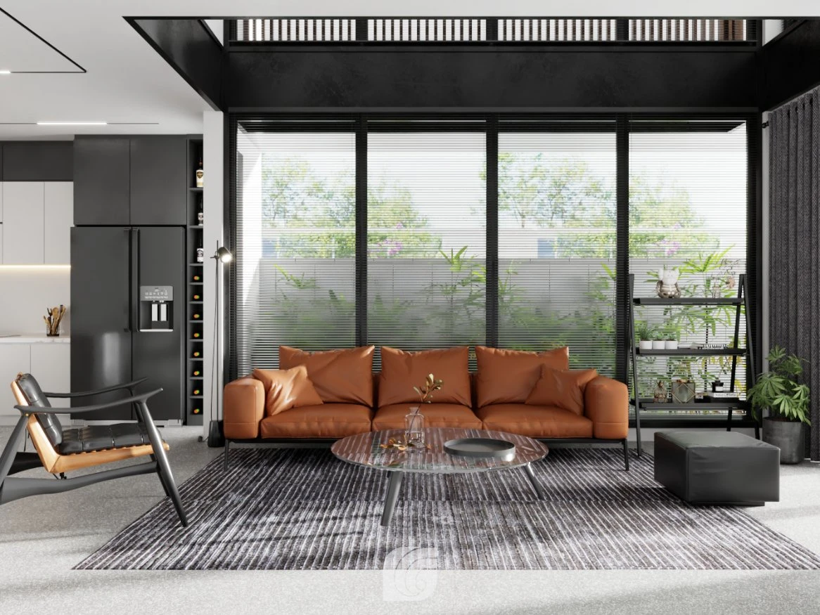 SketchUp Free Living Room - Dining Room SketchUp Model Free Vray Modern Download ID 218000121 (Thuy Lee)