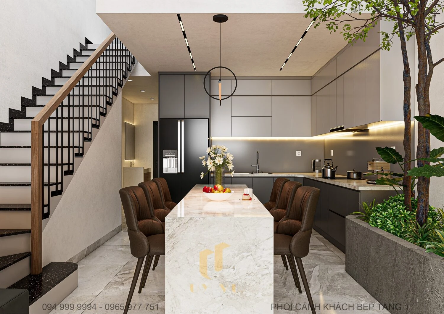 SketchUp Free Living Room Free Download SketchUp Models Enscape Modern ID 100000417 (Pham Minh Quang)