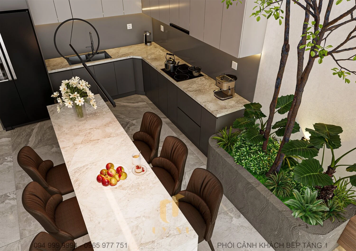 SketchUp Free Living Room Free Download SketchUp Models Enscape Modern ID 100000417 (Pham Minh Quang)