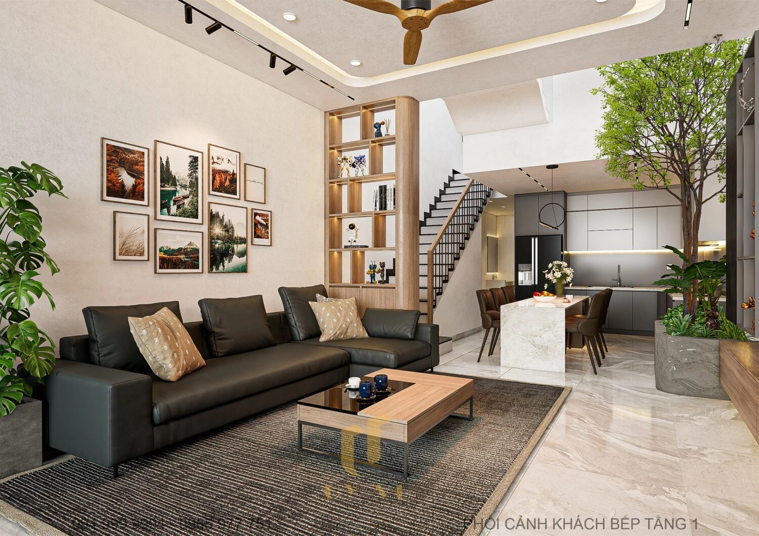 SketchUp Free Living Room Free Download SketchUp Models Enscape Modern ID 100000417 (Pham Minh Quang)