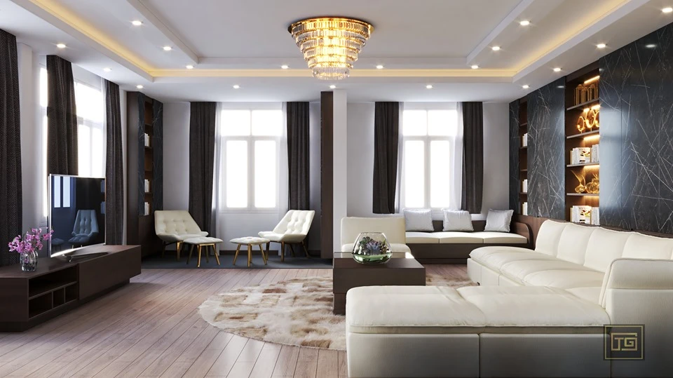 Living Room Free Sketchup Models Modern Download ID 100000135 (Xuan Khanh)