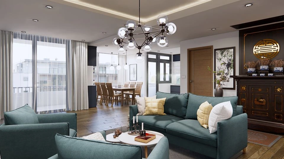 SketchUp Free Living Room Free Sketchup Scene Modern Download ID 100000170 (Dinh Tu Vu)