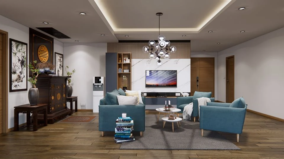 SketchUp Free Living Room Free Sketchup Scene Modern Download ID 100000170 (Dinh Tu Vu)