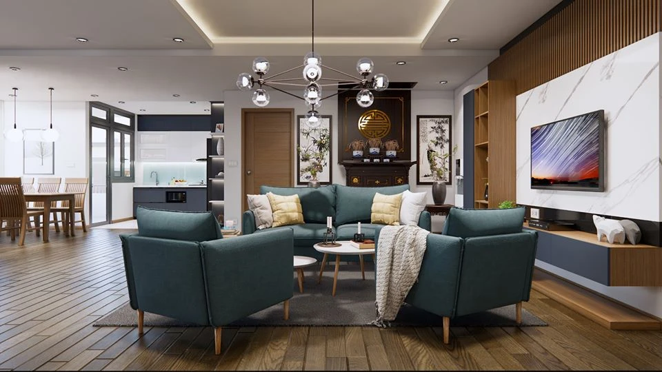 SketchUp Free Living Room Free Sketchup Scene Modern Download ID 100000170 (Dinh Tu Vu)