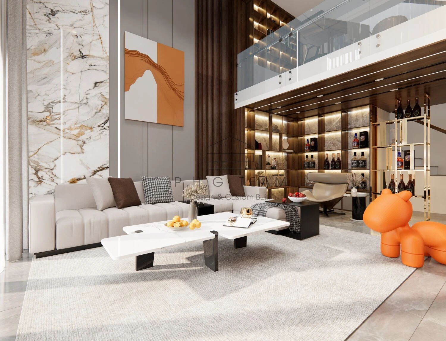 SketchUp Free Living Room Free Sketchup Scene Modern Download ID 100000320 (Dinh Thanh)