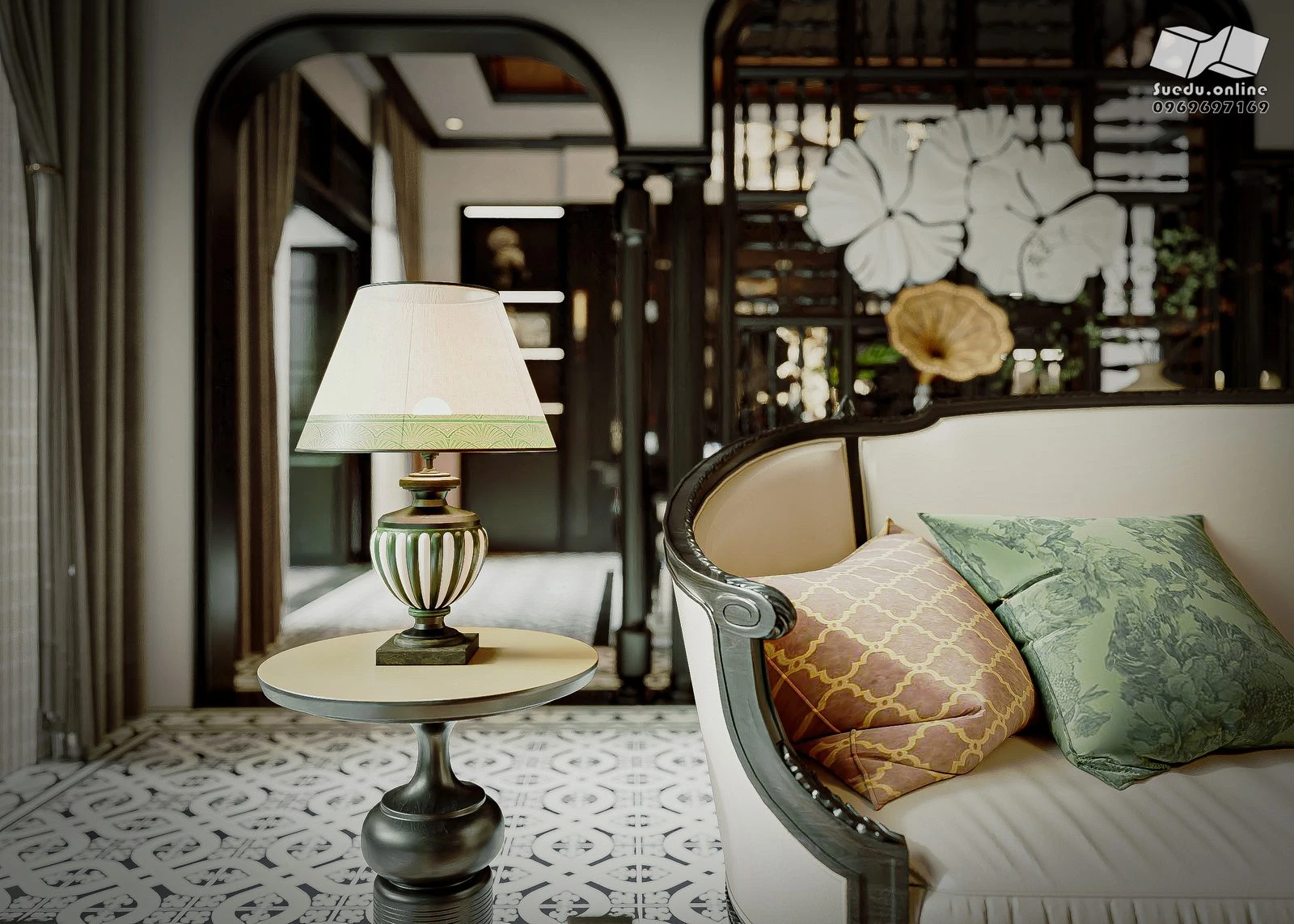 SketchUp Free Living Room Indochine Vantage Free Download SketchUp Models ID 100000427 (Phan Thuc)