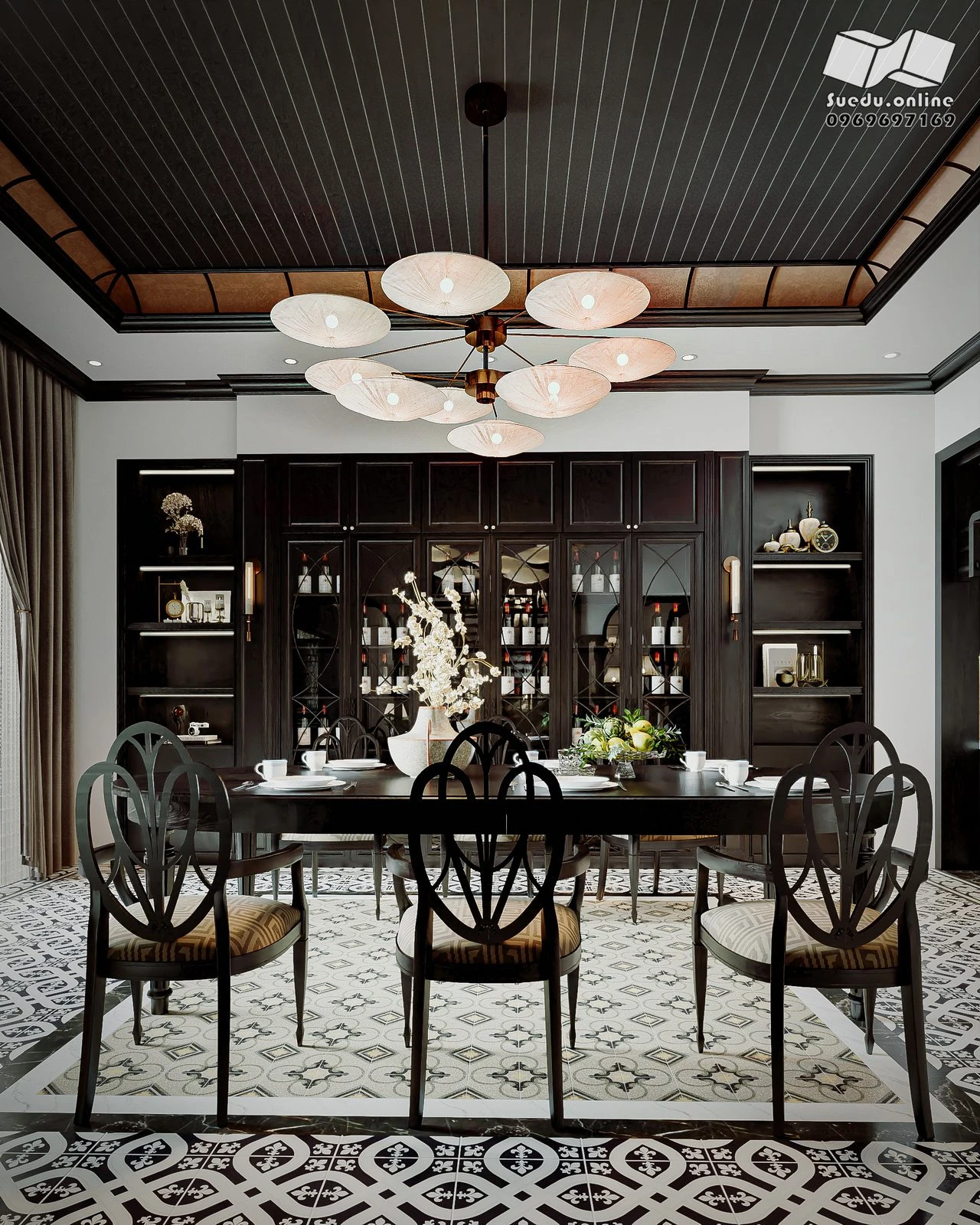 SketchUp Free Living Room Indochine Vantage Free Download SketchUp Models ID 100000427 (Phan Thuc)