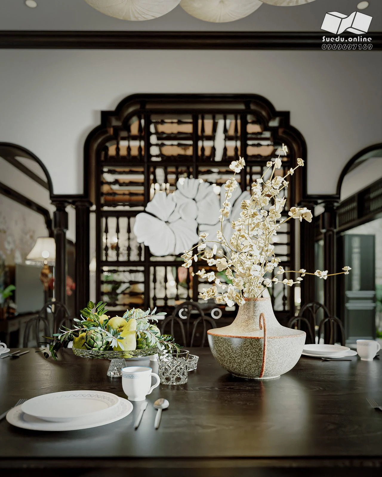 SketchUp Free Living Room Indochine Vantage Free Download SketchUp Models ID 100000427 (Phan Thuc)