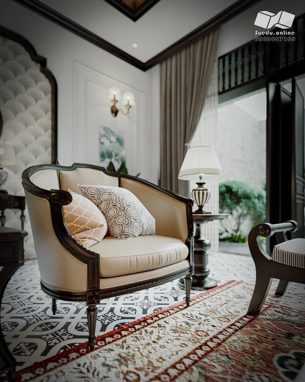 SketchUp Free Living Room Indochine Vantage Free Download SketchUp Models ID 100000427 (Phan Thuc)