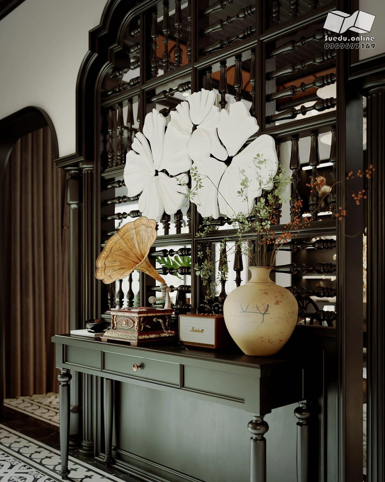 SketchUp Free Living Room Indochine Vantage Free Download SketchUp Models ID 100000427 (Phan Thuc)